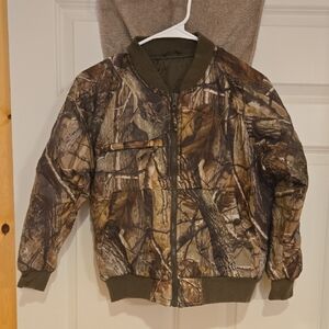 Camouflage Bomber Jacket